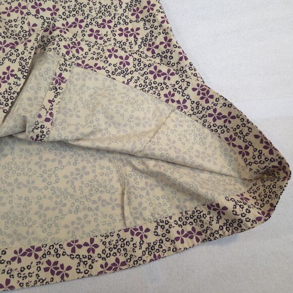 VTG Y2k Gap Strapless Tube Mini Dress Floral Stretch 6 Fairy Cottage - Picture 12 of 12